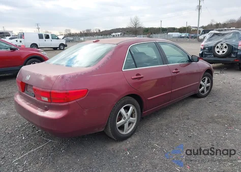 2005 Honda Accord 2.4 Ex из США, поврежденный, VIN 1HGCM568X5A123772